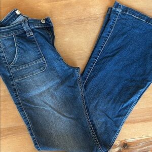 Vintage Hollister Dark Blue Flare Jeans
